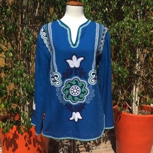 Tory Burch Emilia Tunic Size 4